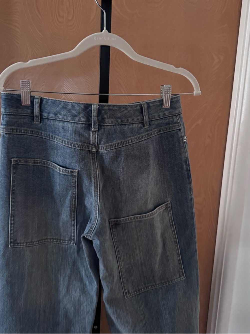 Tibi Brancusi Cropped Blue Jeans - Casual Women's Denim 26 - Picture 6 of 14